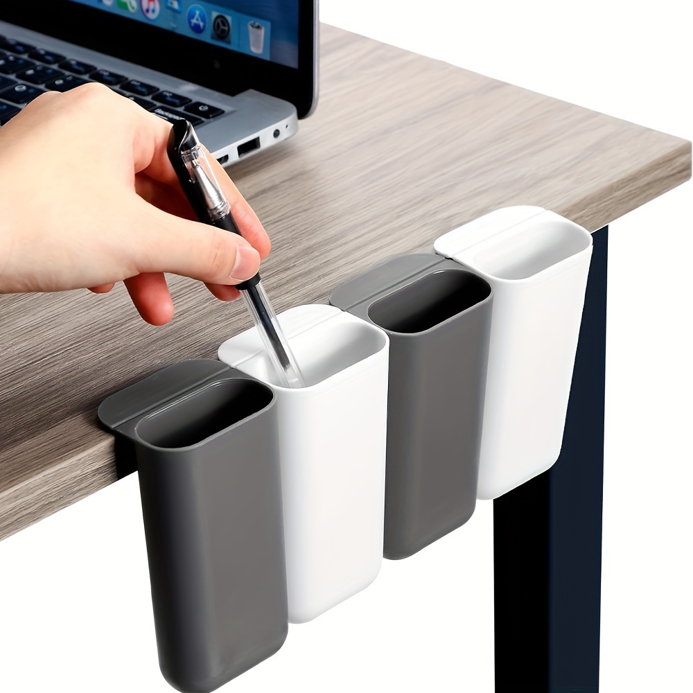 Office Tech Accessories - Desk Pen Holders, Clip-on Pencil Storage