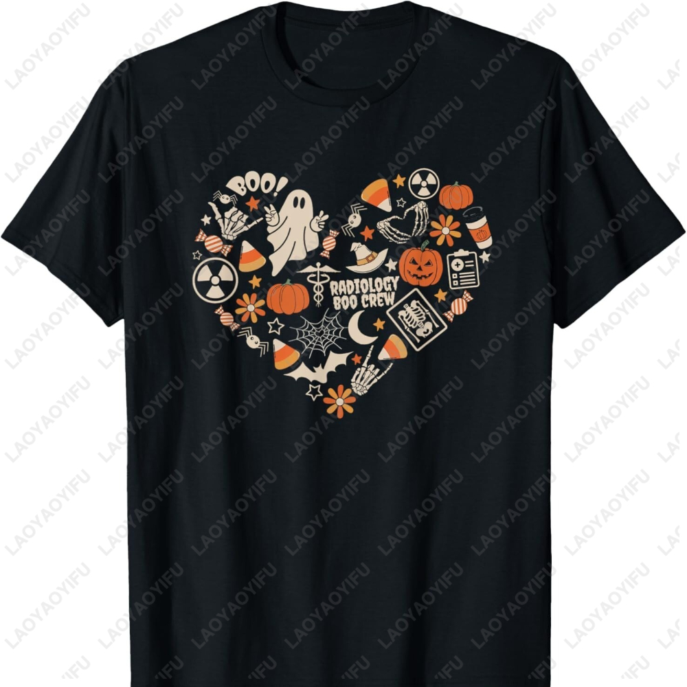 Office Tech Gifts - Halloween Boo Ghost Heart X-ray Tech