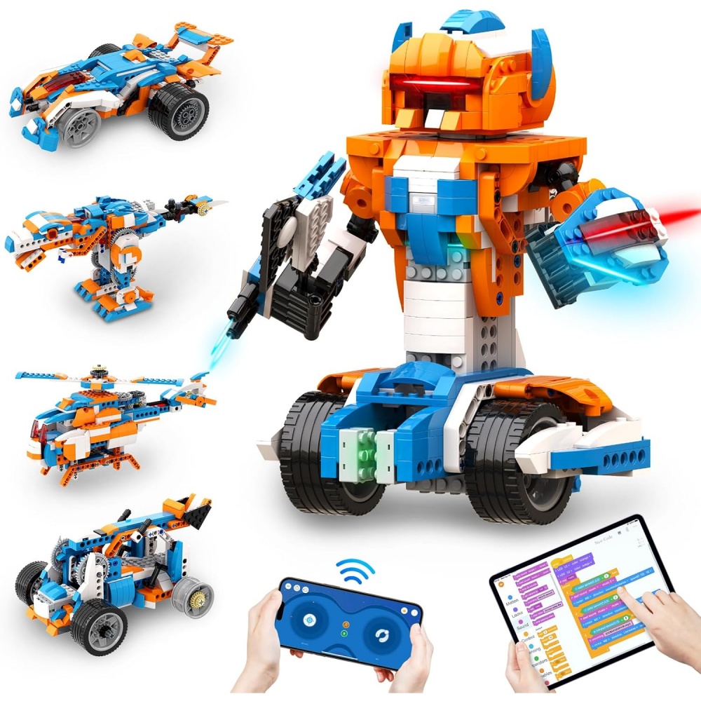 Modern STEM Robot Building Kit - Office Tech Gifts 评论和价格