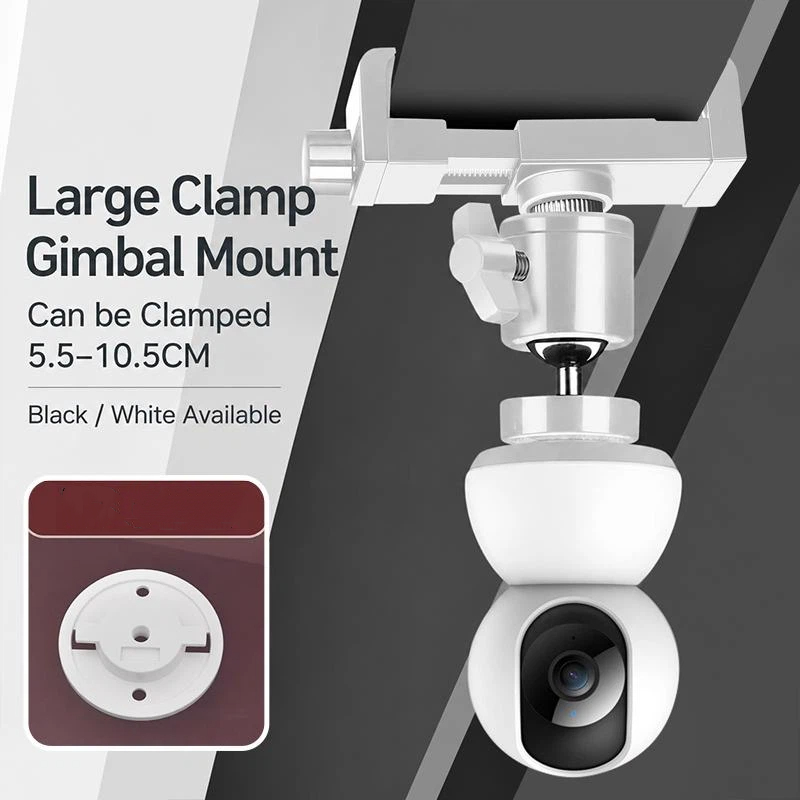1Set 360° Rotation No Punching - Webcam Stand Clip 评论和价格