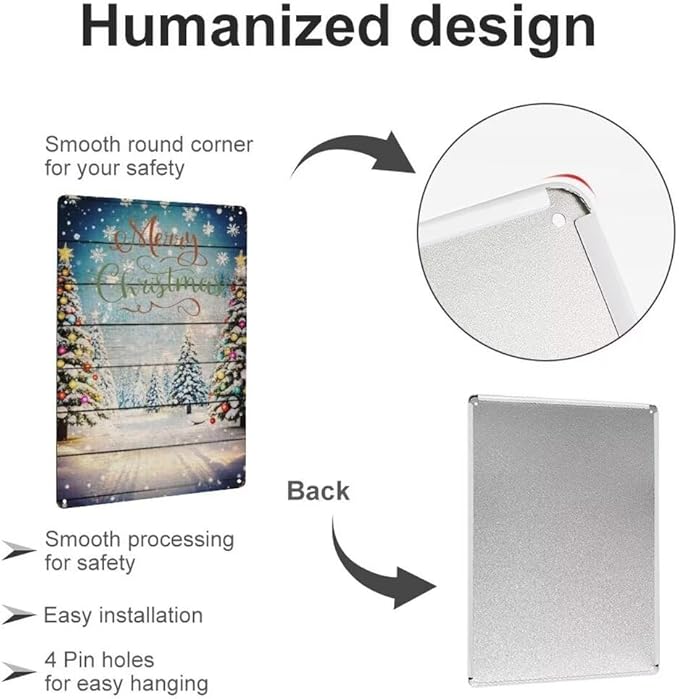 Metal Tin Sign 8 X 12 Inch - F - Office Tech Gifts 评论和价格