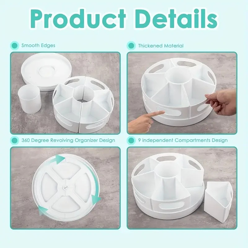 360 Degree Rotating Desk Organ - Office Tech Accessories 评论和价格