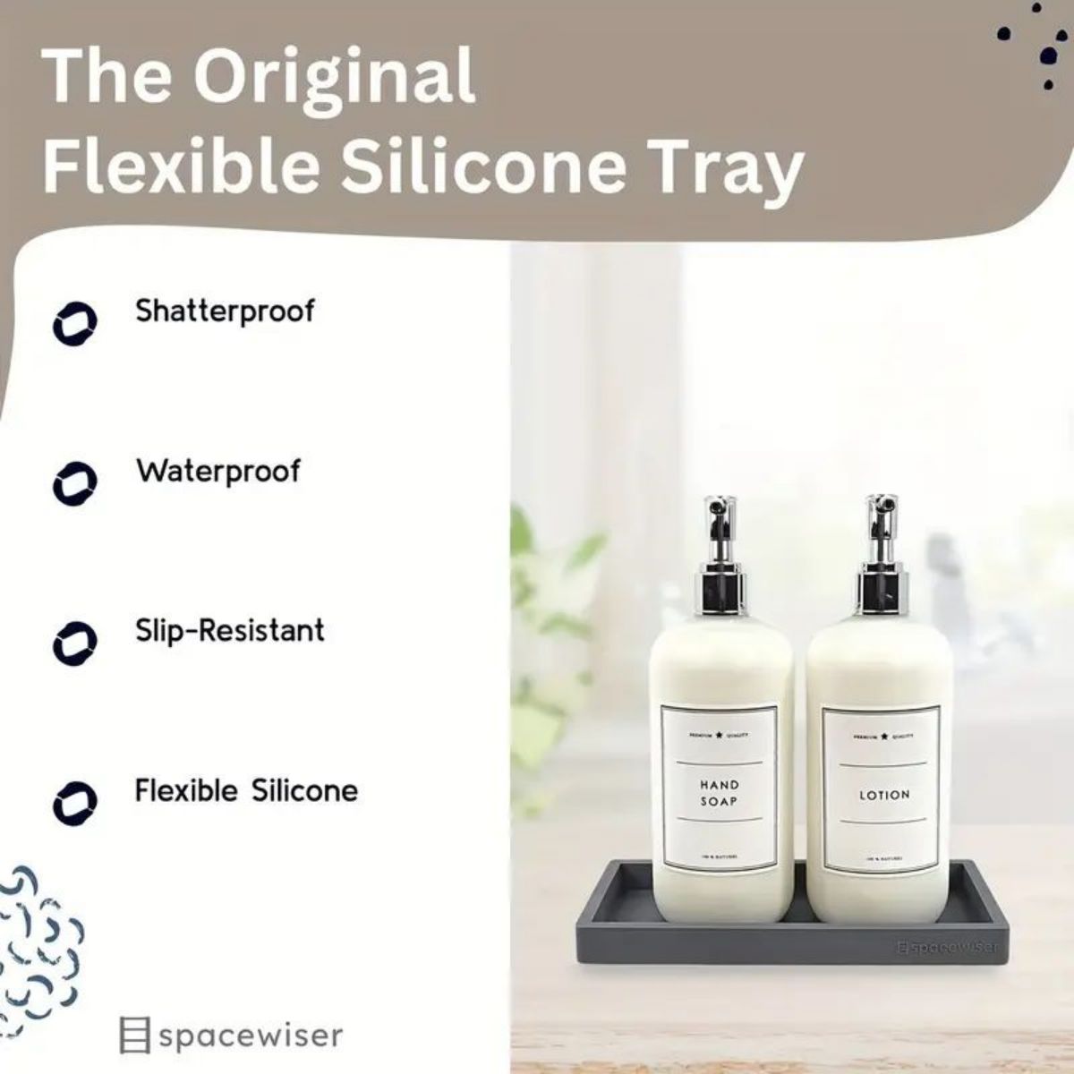 Multi-Purpose Silicone Desk Tr - Office Tech Accessories 评论和价格