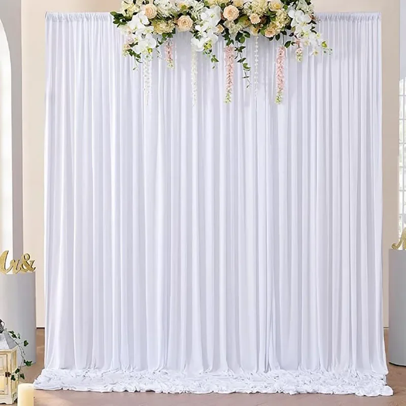 5x8/10ft Wrinkle Free White Ba - Office Tech Background 评论和价格