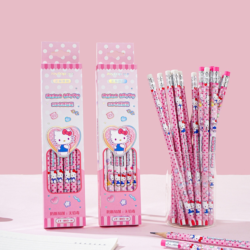 12Pcs Genuine Sanrio Hello Kit - Office Tech Accessories 评论和价格