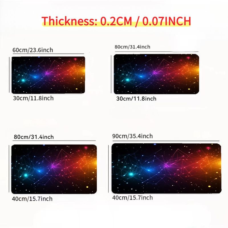 Brand XL Desk Mat Iron Art Cos - Office Tech Background 评论和价格