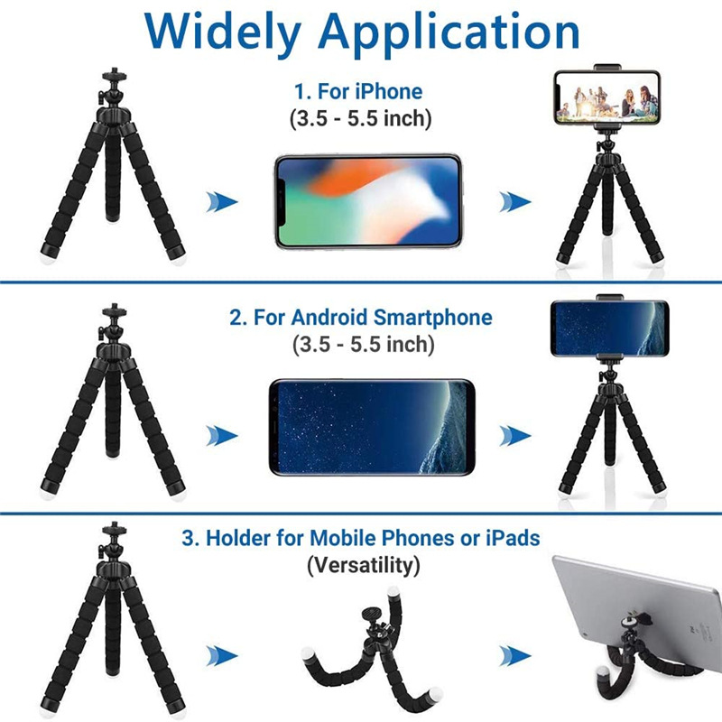 Mini Universal Octopus Tripod  - Webcam Stand Clip 评论和价格