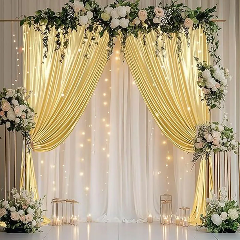 5x10ft Laser Backdrop Curtains - Office Tech Background 评论和价格
