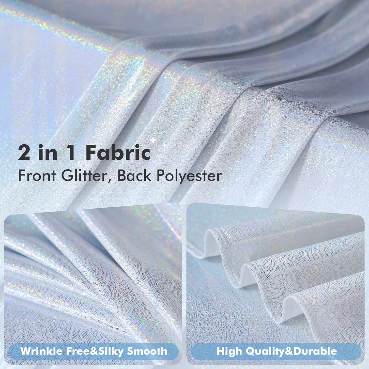 Shimmer Laser Backdrop Curtain - Office Tech Background 评论和价格