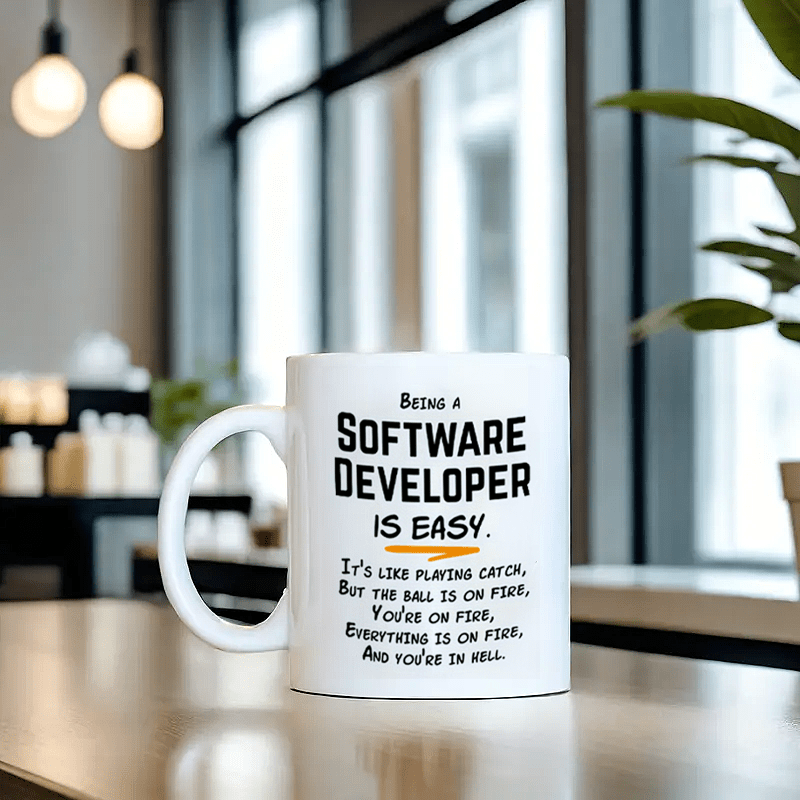Software Developer Humor 11oz  - Office Tech Gifts 评论和价格